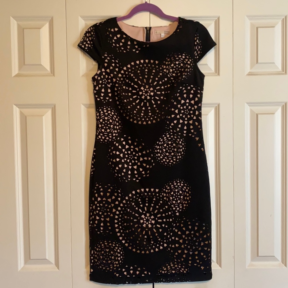 Gorgeous Laser Cut Shift Dress